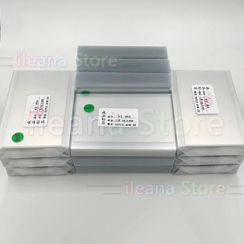 50 piece OCA For Samsung Galaxy Note 2 3 4 5 8 LCD Screen Glass Display Optical Clear Adhesive Glue Stickers
50 piece OCA For Samsung Galaxy Note 2 3 4 5 8 LCD Screen Glass Display Optical Clear Adhesive Glue Stickers