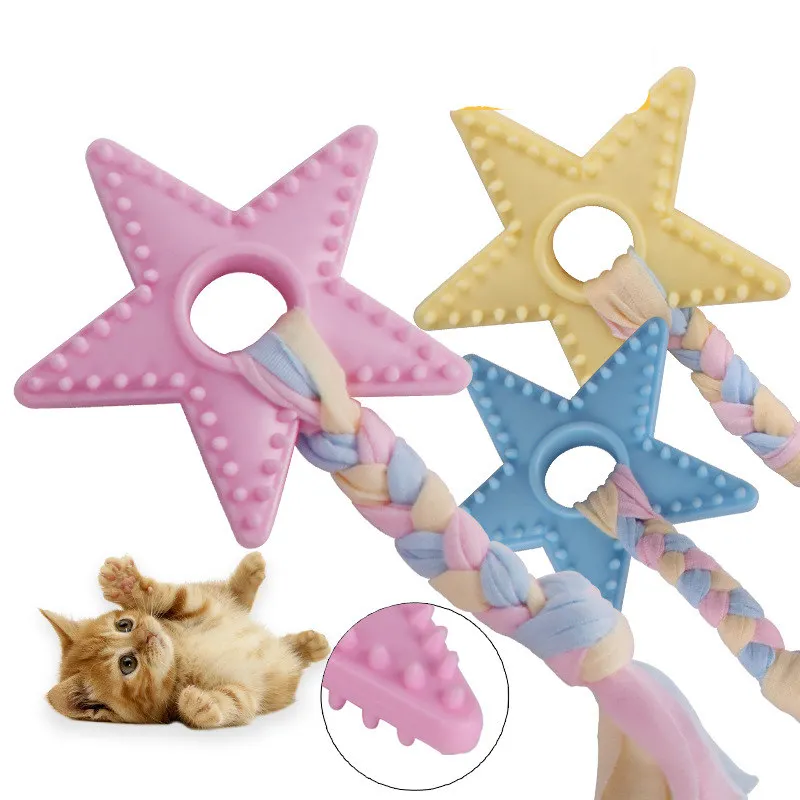 1Pcs Puppy Toys Star Rope Training Chewing Toys Pet Dog Interactiv Toy Star Rubber Durable Pentagram Shaped Pet Supplies
1Pcs Puppy Toys Star Rope Training Chewing Toys Pet Dog Interactiv Toy Star Rubber Durable Pentagram Shaped Pet Supplies