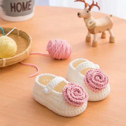 QYFLYXUEHandmade wool Crochet knitted baby shoes, wool and cotton yarn materials, newborn gift shoes
QYFLYXUEHandmade wool Crochet knitted baby shoes, wool and cotton yarn materials, newborn gift shoes