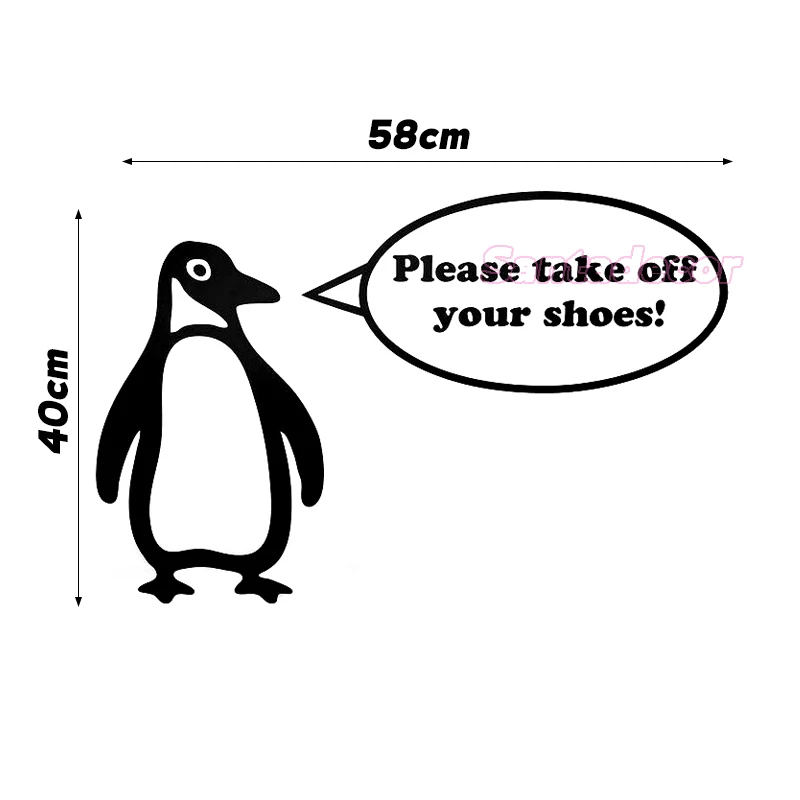 Funny Penguin Vinyl Wall Sticker Wall Art Decals for Living Room and Nursery Wall Decor Poster House Decoration Wallpaper
Funny Penguin Vinyl Wall Sticker Wall Art Decals for Living Room and Nursery Wall Decor Poster House Decoration Wallpaper