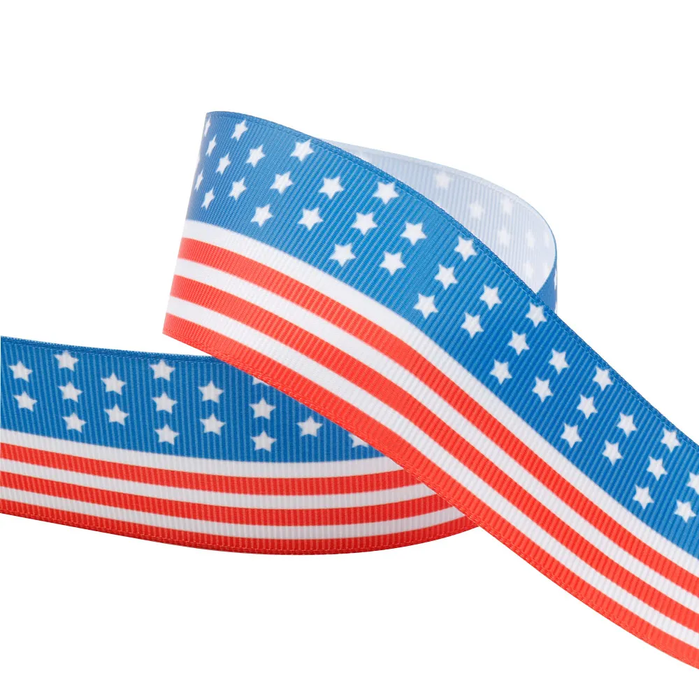 Cheer bow 38mm Flag Grosgrain Ribbon For Crafts DIY Hairbows Accessories DIY Home Textile Gifts Packing Wrapping Ribbon
Cheer bow 38mm Flag Grosgrain Ribbon For Crafts DIY Hairbows Accessories DIY Home Textile Gifts Packing Wrapping Ribbon