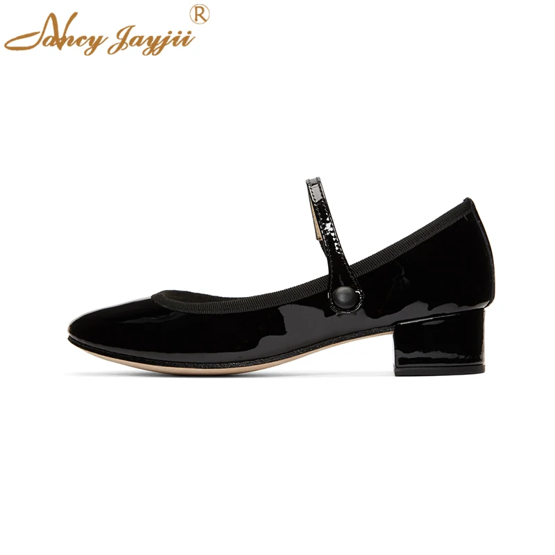 Nancyjayjii Black Sexy Women’S Mary Janes Pumps Round Toe Med Chunky Heels Autumn Ladies Office Party Casual Buckle Strap Shoes
Nancyjayjii Black Sexy Women’S Mary Janes Pumps Round Toe Med Chunky Heels Autumn Ladies Office Party Casual Buckle Strap Shoes