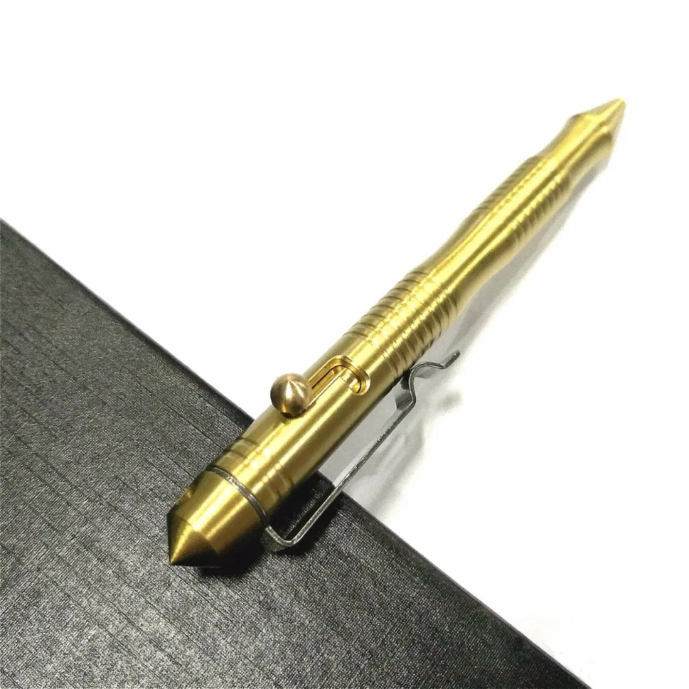 EDC Tactical Self-defense Copper Pen Outdoor Tools Brass Head Portable Gel Pen Sign Box Pencil Clip Survival Camping Equipment
EDC Tactical Self-defense Copper Pen Outdoor Tools Brass Head Portable Gel Pen Sign Box Pencil Clip Survival Camping Equipment