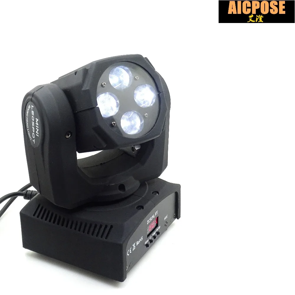 4units Mini 4X10W Super Beam Moving Head Lights 60W High Brightness LED Beam Lights Perfect For DJ Disco Party Wedding Shows
4units Mini 4X10W Super Beam Moving Head Lights 60W High Brightness LED Beam Lights Perfect For DJ Disco Party Wedding Shows