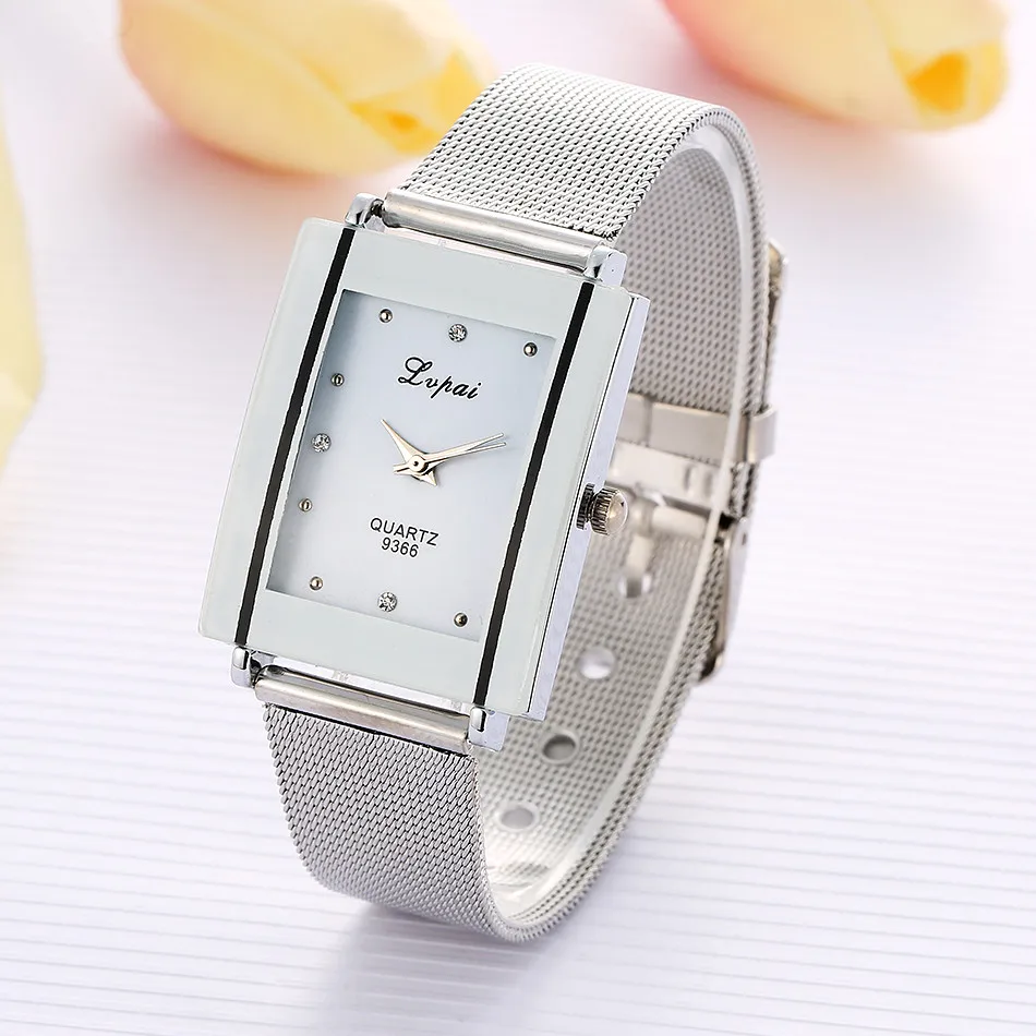 Alloy Steel Women Watches Female Quartz Wrist Watches Watch Rectangular Dial Luxury Wristwatch Women Lady Watches relojes mujer
Alloy Steel Women Watches Female Quartz Wrist Watches Watch Rectangular Dial Luxury Wristwatch Women Lady Watches relojes mujer