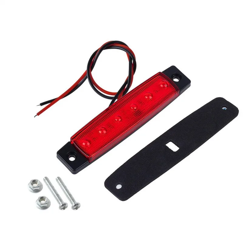 Задние фонари DC 12V 6 светодиодный, боковой, габаритный фонарь, боковые фонари для прицепа, грузовика, автобуса
Задние фонари DC 12V 6 светодиодный, боковой, габаритный фонарь, боковые фонари для прицепа, грузовика, автобуса