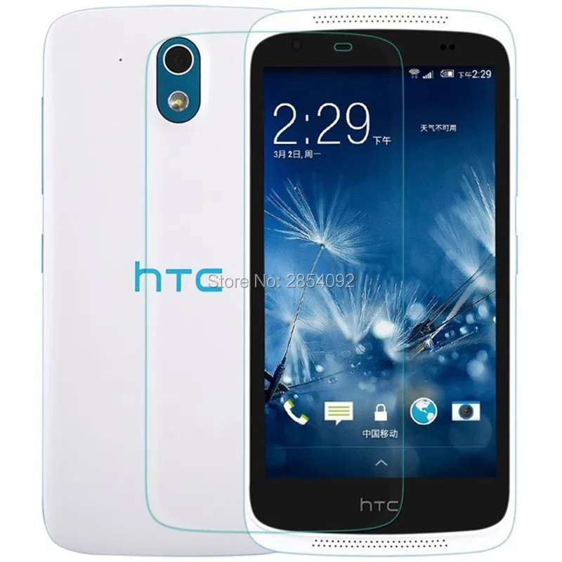 Переднее закаленное стекло HD для HTC Desire 526 4G Lte Защита экрана 526G + Dual Sim D526h