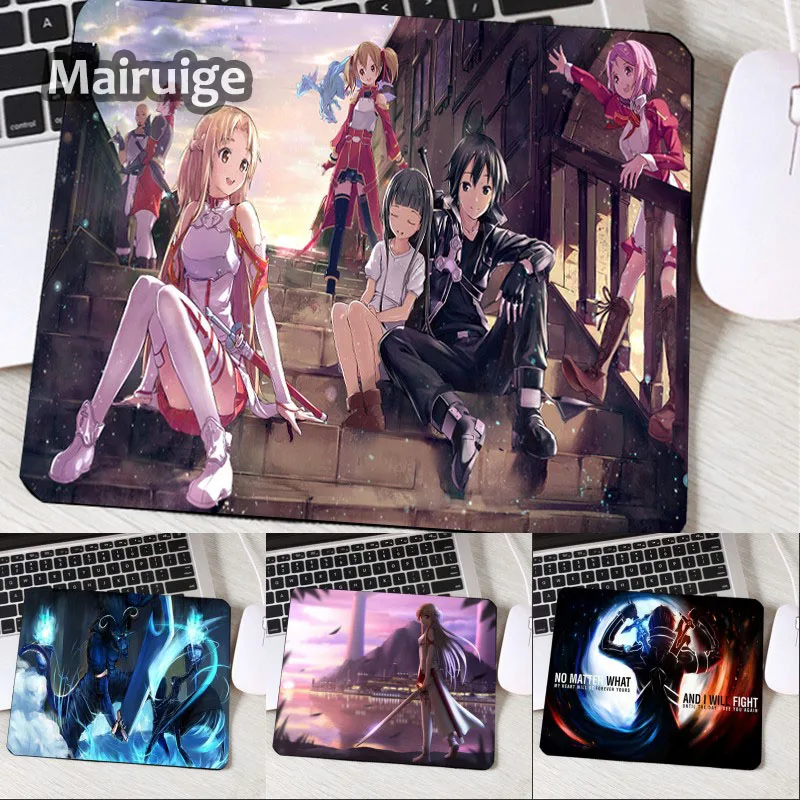 Mairuige Cute Lovely Anime Girls Pattern mousepad SAO Sword Art Online Japan Anime Comic Mmouse Mat Pad To Decorate Pc Tabletop
Mairuige Cute Lovely Anime Girls Pattern mousepad SAO Sword Art Online Japan Anime Comic Mmouse Mat Pad To Decorate Pc Tabletop