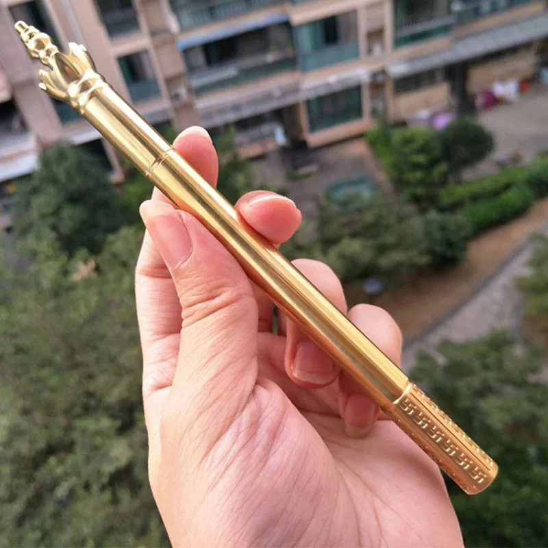 EDC Brass Signature Pen Tang Monk Writing Pen Hand Made Vajra Copper Pen Caneta De Luxo Pluma School Gift Multi Tools
EDC Brass Signature Pen Tang Monk Writing Pen Hand Made Vajra Copper Pen Caneta De Luxo Pluma School Gift Multi Tools