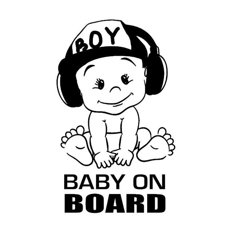 Baby boy onboard decal sticker Van car rear window cute funny Cool Lovely Humour Car Sticker
Baby boy onboard decal sticker Van car rear window cute funny Cool Lovely Humour Car Sticker
