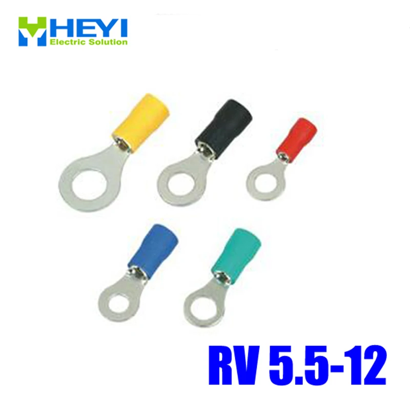 Good Quality 100pcs/lot RV5.5-12 AWG12-10 Yellow Copper Insulating Crimp Terminals Connectors Ring Terminal
Good Quality 100pcs/lot RV5.5-12 AWG12-10 Yellow Copper Insulating Crimp Terminals Connectors Ring Terminal