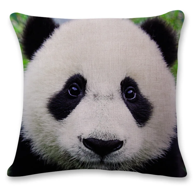 3D цифровой печати поддон Тигр Лев животных Лен обнять наволочка|animal print linen|pillowcase