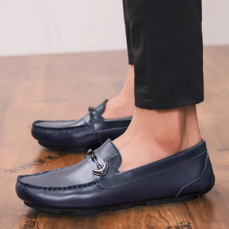 FIXSYS Summer Mens Loafers Lightweight Buckle Moccasins High Quality Boat Shoes for Male Breathable Slip-On Flats Driving Shoes
FIXSYS Summer Mens Loafers Lightweight Buckle Moccasins High Quality Boat Shoes for Male Breathable Slip-On Flats Driving Shoes