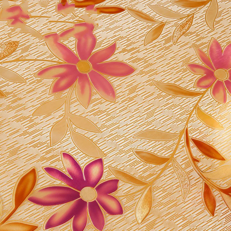 Flower Soft Glass Coffee Table Tablecloth Waterproof Table Mat Plastic Tablecloth
Flower Soft Glass Coffee Table Tablecloth Waterproof Table Mat Plastic Tablecloth