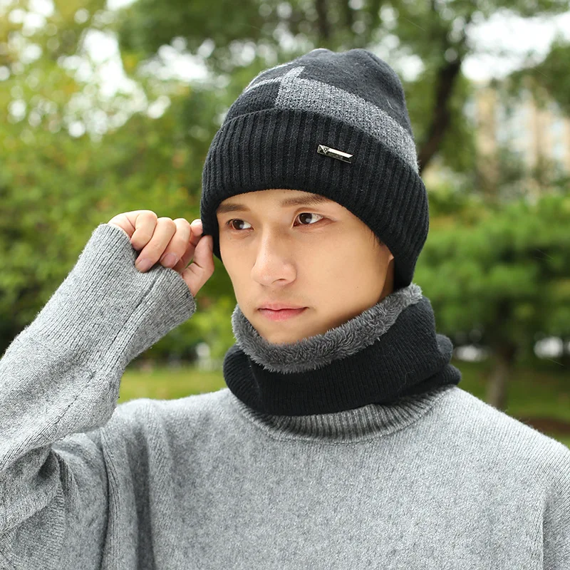 New Arrival Beanie Knitted Hat Men's Winter Hats For Men Caps Gorros Warm Moto Winter Beanie Knit Bonnet Warmer Beanies Collar
New Arrival Beanie Knitted Hat Men's Winter Hats For Men Caps Gorros Warm Moto Winter Beanie Knit Bonnet Warmer Beanies Collar