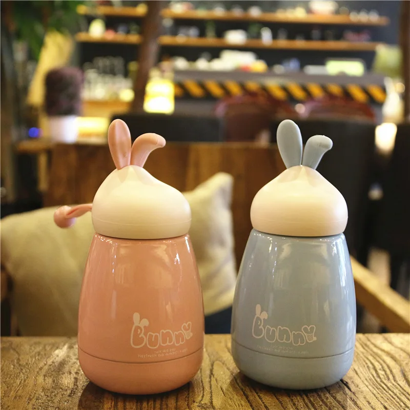 New Cute Colorful Rabbit Style Stainless Steel Thermoses Travel Vacuum Cup Keeps Water Warm or Cold for Outdoor SH309-1100
New Cute Colorful Rabbit Style Stainless Steel Thermoses Travel Vacuum Cup Keeps Water Warm or Cold for Outdoor SH309-1100
