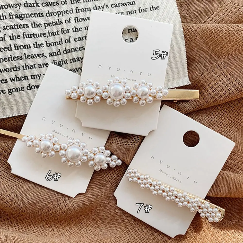 1 PC Pearl Metal Hairclips Women Hair Clip Hairpin Girls Hairpins Barrette Hairgrip Bobby Pin Hair Accessories Dropship New
1 PC Pearl Metal Hairclips Women Hair Clip Hairpin Girls Hairpins Barrette Hairgrip Bobby Pin Hair Accessories Dropship New