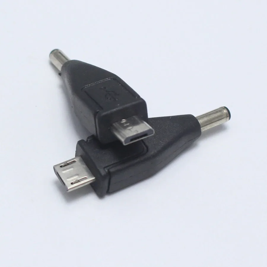 Штекер 3 5*1 1 мм на 5-контактный разъем Micro USB постоянного тока адаптер для зарядного