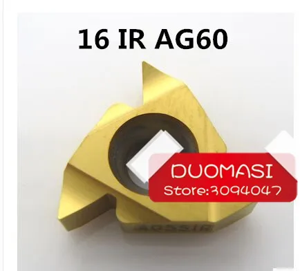 Твердосплавные режущие пластины AG60 16IR, внутренняя Резьбовая вставка для токарного станка 60 градусов, Резьбовая фреза, инструмент для токарного станка
Твердосплавные режущие пластины AG60 16IR, внутренняя Резьбовая вставка для токарного станка 60 градусов, Резьбовая фреза, инструмент для токарного станка