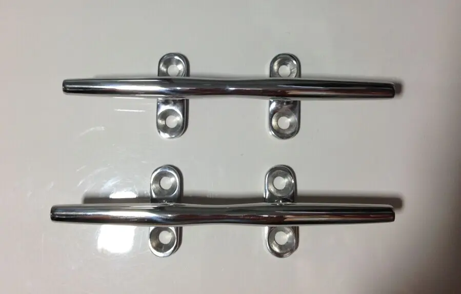 Marine Boat Yacht 5" Open Hollow Base Cleat Stainless Steel Marine Hardware 2 Pcs
Marine Boat Yacht 5" Open Hollow Base Cleat Stainless Steel Marine Hardware 2 Pcs