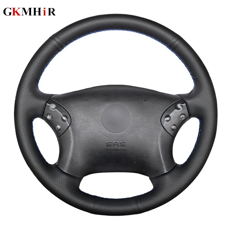 DIY Hand-stitched Black Soft Artificial Leather Car Steering Wheel Cover for Mercedes Benz W203 C-Class 2001-2007
DIY Hand-stitched Black Soft Artificial Leather Car Steering Wheel Cover for Mercedes Benz W203 C-Class 2001-2007