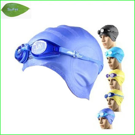Free shipping SHG02 one Swimming Goggles + one swimming cap /set, goggles Waterproof , pure silicone ear swimming cap
Free shipping SHG02 one Swimming Goggles + one swimming cap /set, goggles Waterproof , pure silicone ear swimming cap