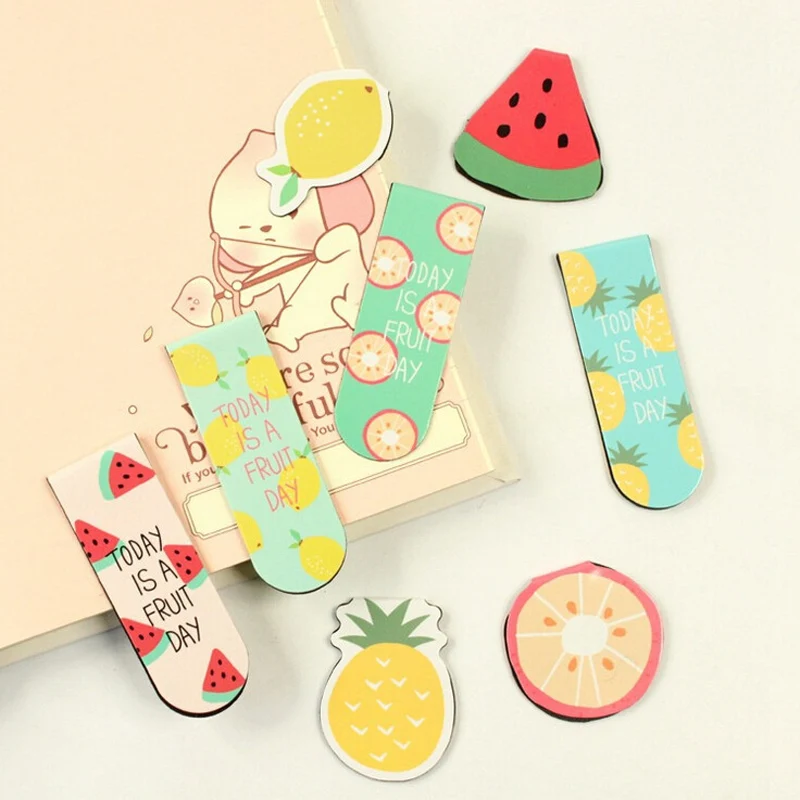 Cute Fruit Magnetic Bookmarks Books Marker of Page Stationery School Office Supply Student Rewarding Prize
Cute Fruit Magnetic Bookmarks Books Marker of Page Stationery School Office Supply Student Rewarding Prize