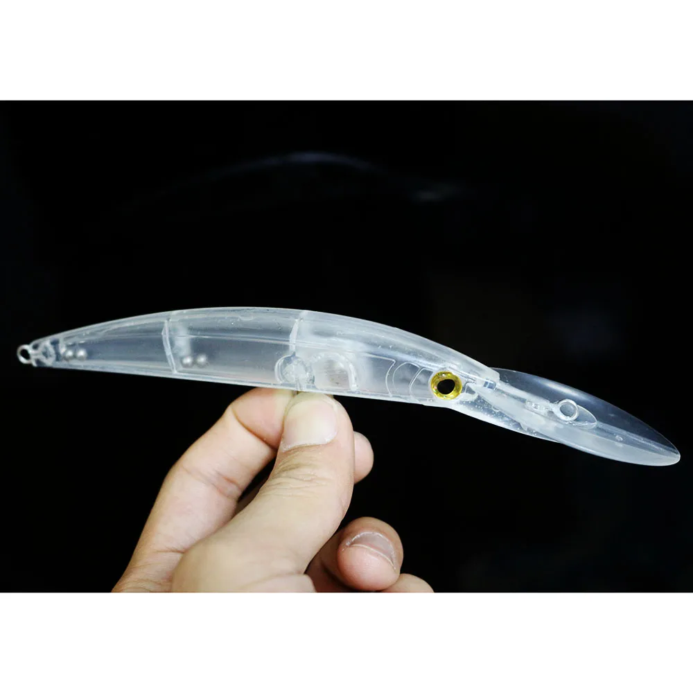 GYFISHING 15 шт. неокрашенные рыболовные гольяны джеркбейты приманки жесткие тело 175