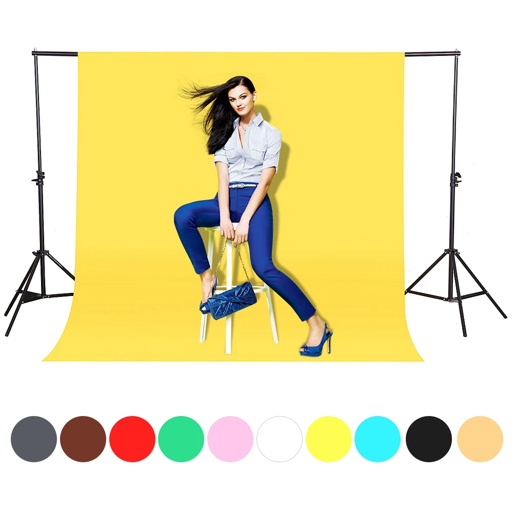 CY In stock 1.6x3m yellow Cotton Non-Woven Textile Muslin Photo Backgrounds Studio Photography Screen Chromakey Backdrop
CY In stock 1.6x3m yellow Cotton Non-Woven Textile Muslin Photo Backgrounds Studio Photography Screen Chromakey Backdrop