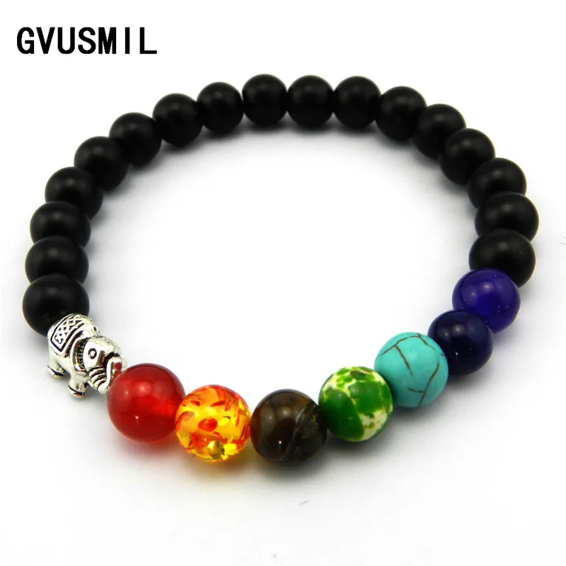 8mm Matte Natural Stone Beads 7 Chakra Healing Balance Elephant Bracelete Feminino Yoga Reiki Prayer Bead Bracelet for Men Women
8mm Matte Natural Stone Beads 7 Chakra Healing Balance Elephant Bracelete Feminino Yoga Reiki Prayer Bead Bracelet for Men Women
