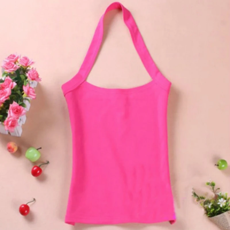 2019 new summer women's bottoms Camisole sexy women's cotton halter suspenders female vest Slim Halter Sleeveless T-shirt
2019 new summer women's bottoms Camisole sexy women's cotton halter suspenders female vest Slim Halter Sleeveless T-shirt