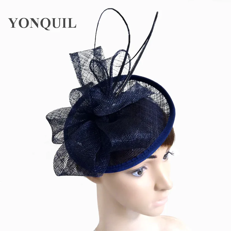 

Nice Sinamay New Classic Fascinator Headband Hat Women Wedding Formal Dress Headpiece Lady Femal Race Derby Show Hair Accessory