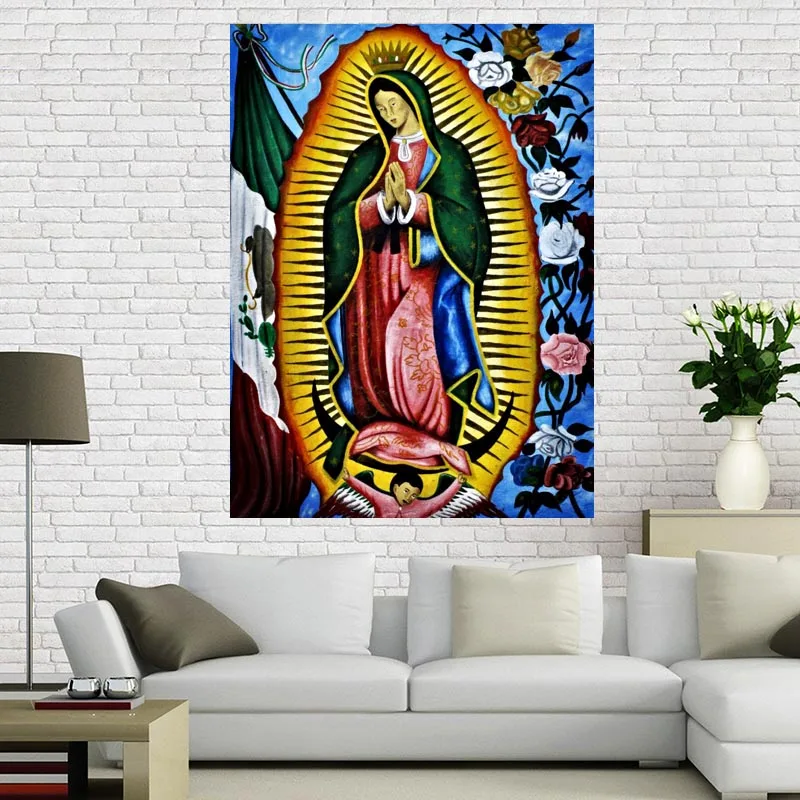 New Arrive Custom Our Lady of Guadalupe Canvas Poster for Home Decor Custom Print painting Art Picture 1 pcs custom
New Arrive Custom Our Lady of Guadalupe Canvas Poster for Home Decor Custom Print painting Art Picture 1 pcs custom