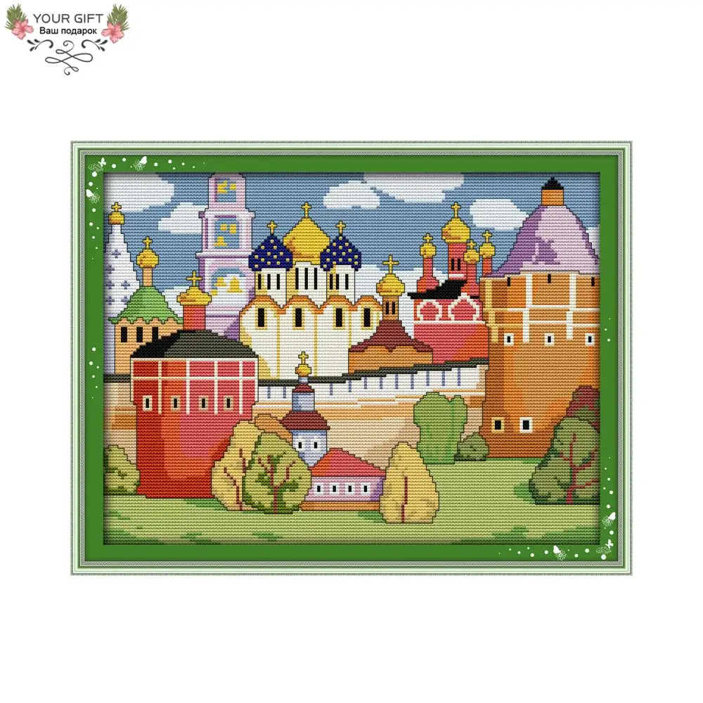 Your Gift F192 14CT 11CT Counted and Stamped Home Decor Spring Castle Needlepoints Embroidery Cross Stitch Kits
Your Gift F192 14CT 11CT Counted and Stamped Home Decor Spring Castle Needlepoints Embroidery Cross Stitch Kits