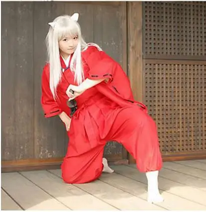 Anime Inuyasha Cosplay Costume Full Set Kimono Halloween Costumes ( Top + Pants + Belt )
Anime Inuyasha Cosplay Costume Full Set Kimono Halloween Costumes ( Top + Pants + Belt )