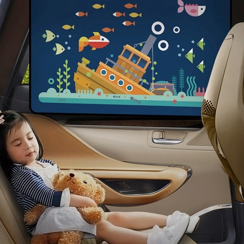 Summer Universal Magnetic Car Side Window Sunshades Curtain Car Sun Block Side Back Window Car Cute Cartoon Telescopic Curtains
Summer Universal Magnetic Car Side Window Sunshades Curtain Car Sun Block Side Back Window Car Cute Cartoon Telescopic Curtains