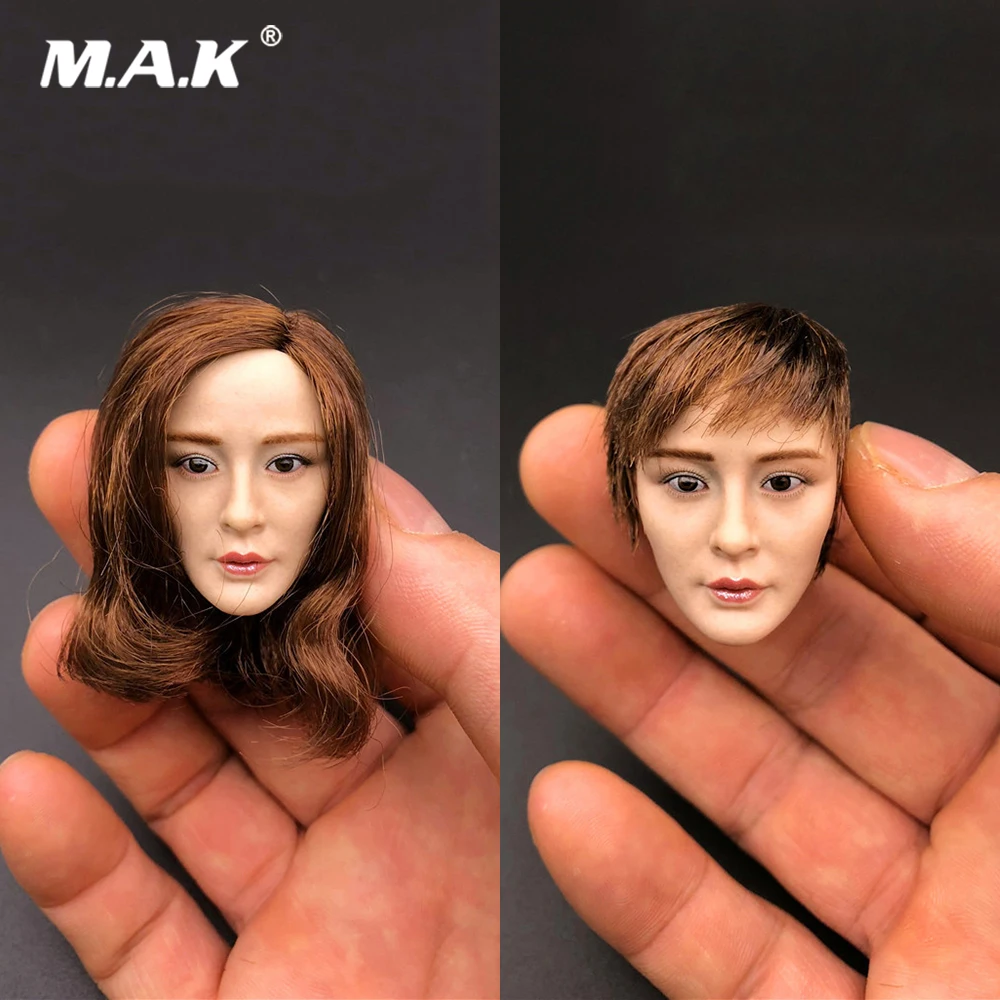 1/6 Female Action Figure Accessory Asian Beauty Head Carving Yang Mi Mini Head Sculpt Model Long/Short Hair for 12'' Body
1/6 Female Action Figure Accessory Asian Beauty Head Carving Yang Mi Mini Head Sculpt Model Long/Short Hair for 12'' Body