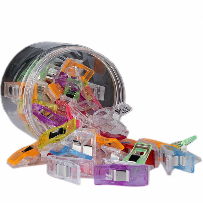 50/100Pcs Mixed Plastic Wonder Clips Holder for DIY Patchwork Fabric Quilting Craft Sewing Knitting Clips Home Office Supply
50/100Pcs Mixed Plastic Wonder Clips Holder for DIY Patchwork Fabric Quilting Craft Sewing Knitting Clips Home Office Supply