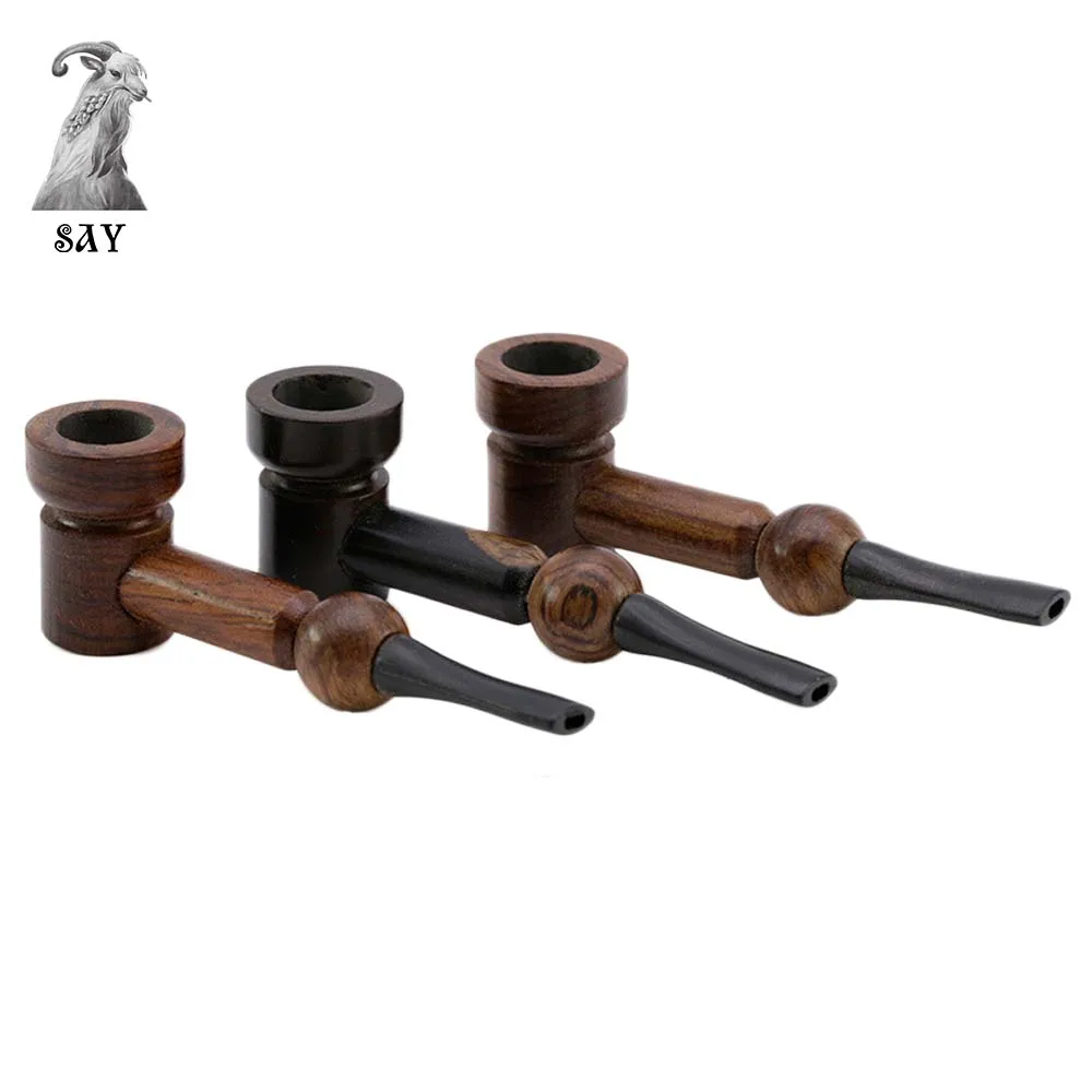 SY 1 Pcs Mini Portable Pocket Wood Smoking Pipe 90mm Durable Tobacco Cigarettes Cigar Pipes 14mm Filter Smoke Accessory
SY 1 Pcs Mini Portable Pocket Wood Smoking Pipe 90mm Durable Tobacco Cigarettes Cigar Pipes 14mm Filter Smoke Accessory