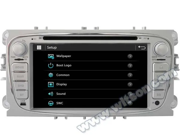 Специальный автомобильный DVD плеер 7 дюймов для Ford Focus 2008 2010 и Mondeo 2007 2011 Galaxy 2012 с