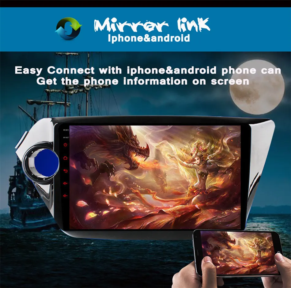 Android 10.0 6G+128G Car dvd player 9" gps navigation for Kia k2 RIO 2010 2011 2012 2013 2014 2015 car stereo car radio System
Android 10.0 6G+128G Car dvd player 9" gps navigation for Kia k2 RIO 2010 2011 2012 2013 2014 2015 car stereo car radio System