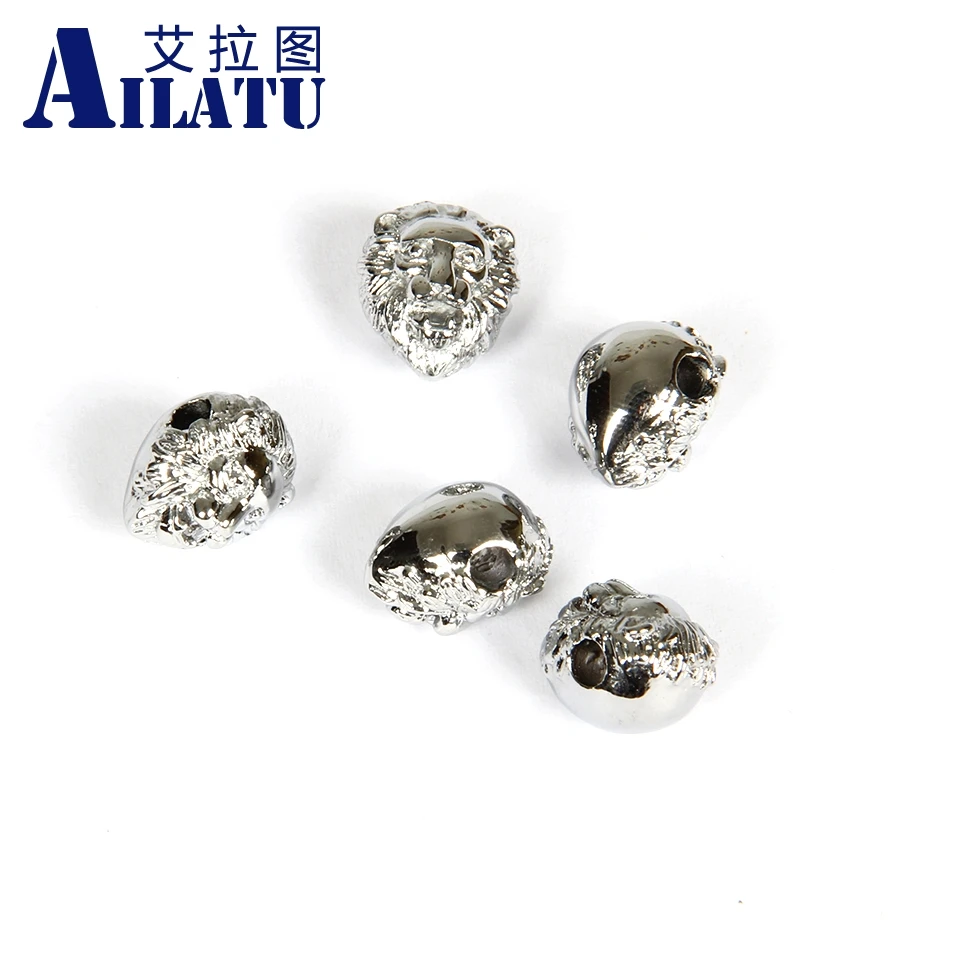 Ailatu 10pcs/lot Stainless Steel Lion Head Accessories Animal Shape Bracelet Charm For DIY Fashion Jewelry
Ailatu 10pcs/lot Stainless Steel Lion Head Accessories Animal Shape Bracelet Charm For DIY Fashion Jewelry