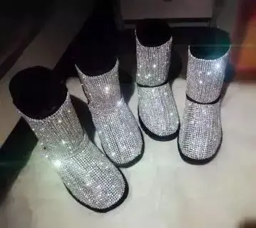 winter women shoes plus size 44 flats snow boots bling bling crystal shoes round toe Brand design rhinestone ankle boots girls
winter women shoes plus size 44 flats snow boots bling bling crystal shoes round toe Brand design rhinestone ankle boots girls