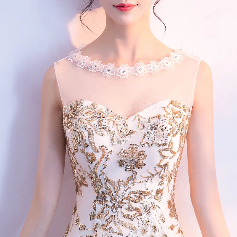 Sequins Mermaid Chinese Oriental Party Wedding Female Cheongsam Bridesmaid Evening Dress Elegant Celebrity Banquet Dresses
Sequins Mermaid Chinese Oriental Party Wedding Female Cheongsam Bridesmaid Evening Dress Elegant Celebrity Banquet Dresses