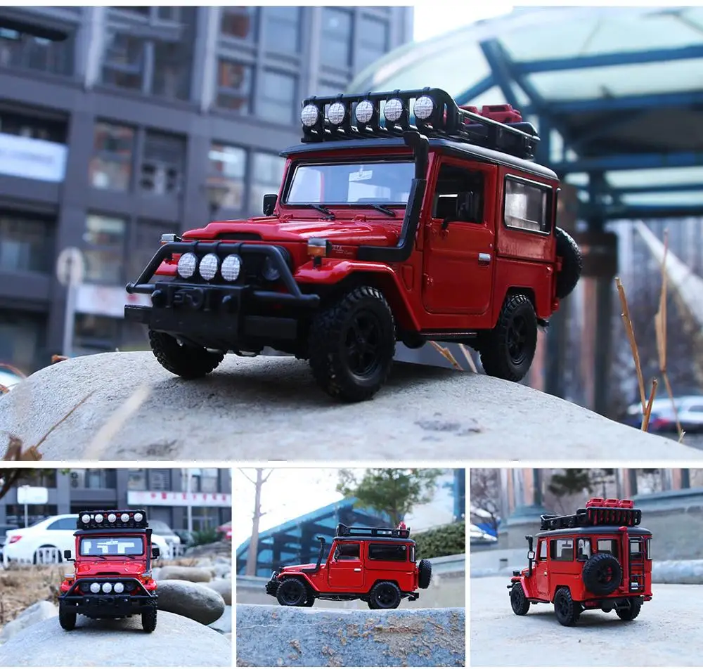 High simulation 1:24 Toyota FJ40 alloy car model,die-cast metal SUV toy model,exquisite collection of gifts,free shipping
High simulation 1:24 Toyota FJ40 alloy car model,die-cast metal SUV toy model,exquisite collection of gifts,free shipping