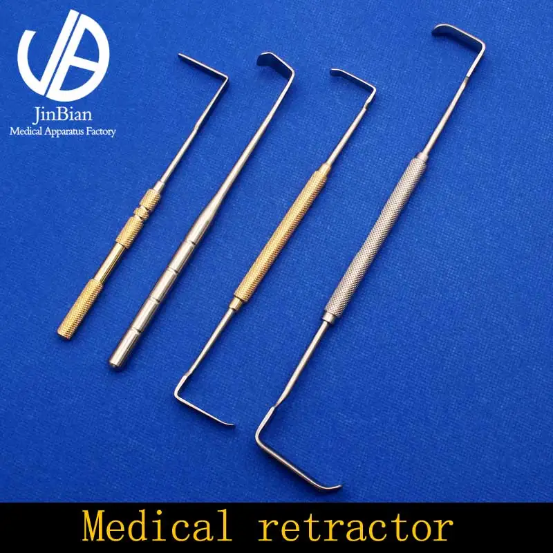 Medical retractor double-end eyelid retractor Jaw retractor Rhinoplasty instrument surgery department Pull hook nose
Medical retractor double-end eyelid retractor Jaw retractor Rhinoplasty instrument surgery department Pull hook nose