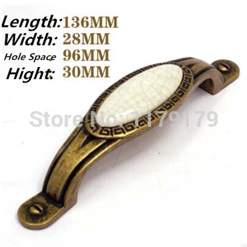 free shipping hole space 96mm (3.8")crack ceramic with zine antique cabinet drawer wardrobe furniture pulls
free shipping hole space 96mm (3.8")crack ceramic with zine antique cabinet drawer wardrobe furniture pulls