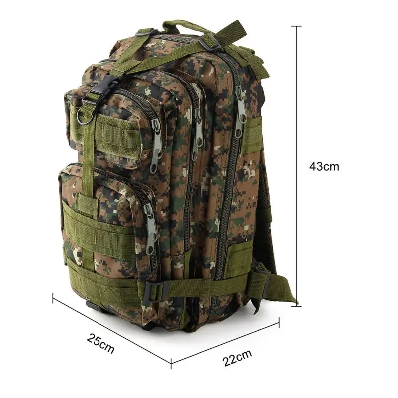 Hiking Camping Mil-Tec Backpack Military Army Patrol MOLLE Assault Pack Tactical Combat Rucksack Bag
Hiking Camping Mil-Tec Backpack Military Army Patrol MOLLE Assault Pack Tactical Combat Rucksack Bag