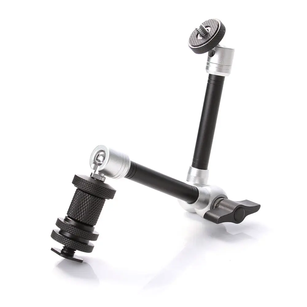 FOTGA 11" Adjustable Friction Articulating Magic Arm for Camera LCD Monitor LED Light
FOTGA 11" Adjustable Friction Articulating Magic Arm for Camera LCD Monitor LED Light