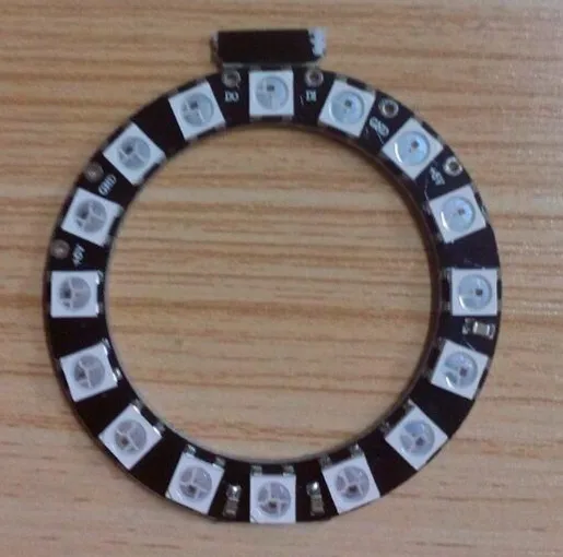 16leds WS2812B RGB addressable ring;DC5V input;RGB full color;round LED pixel
16leds WS2812B RGB addressable ring;DC5V input;RGB full color;round LED pixel